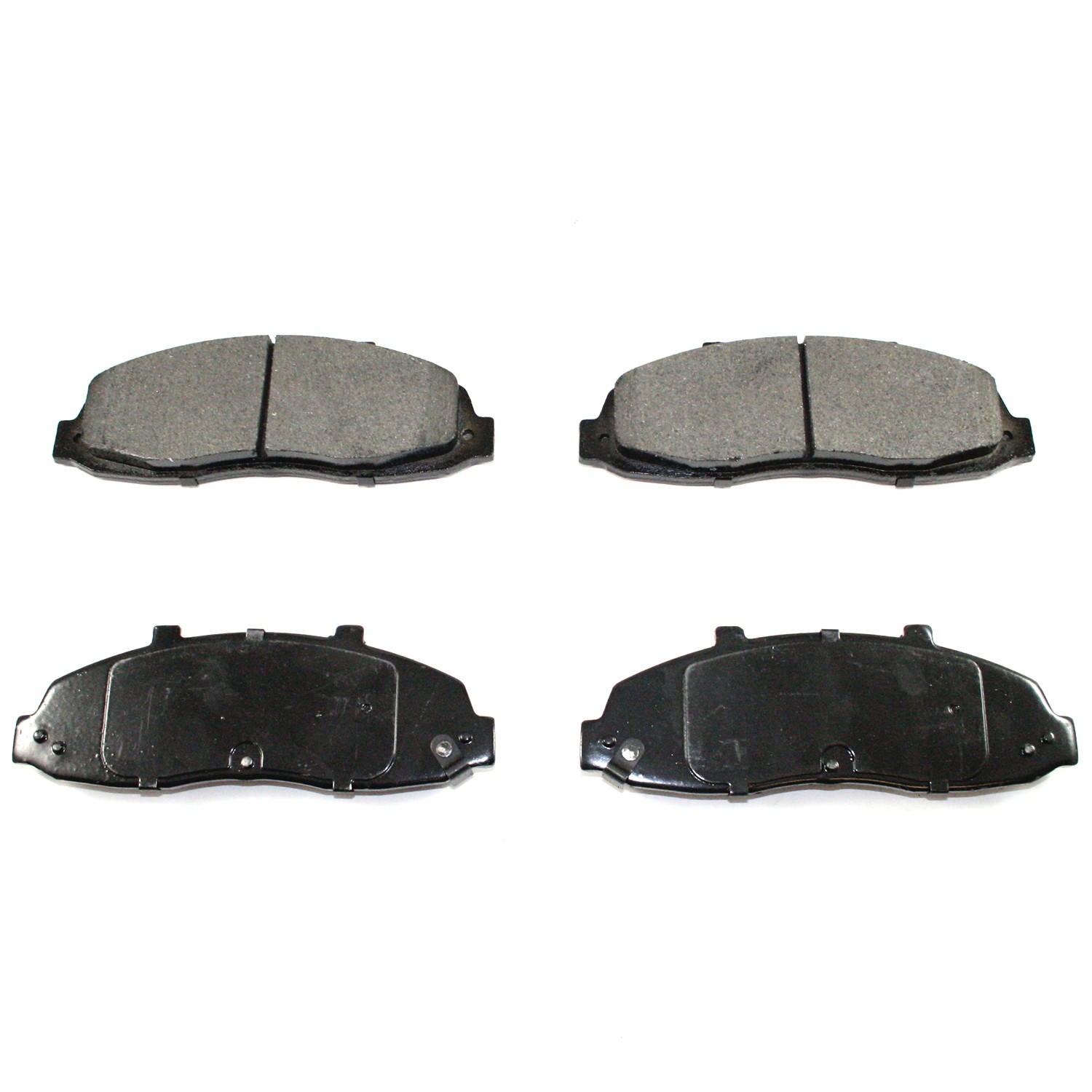 Shimmed, slotted and chamfered for maximum performance (where applicable)