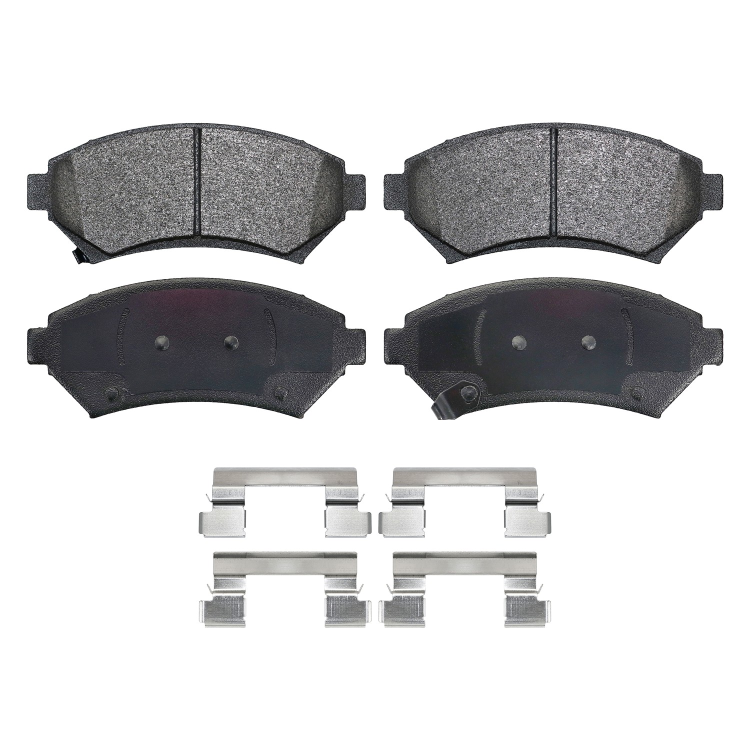 Shimmed, slotted and chamfered for maximum performance (where applicable)
