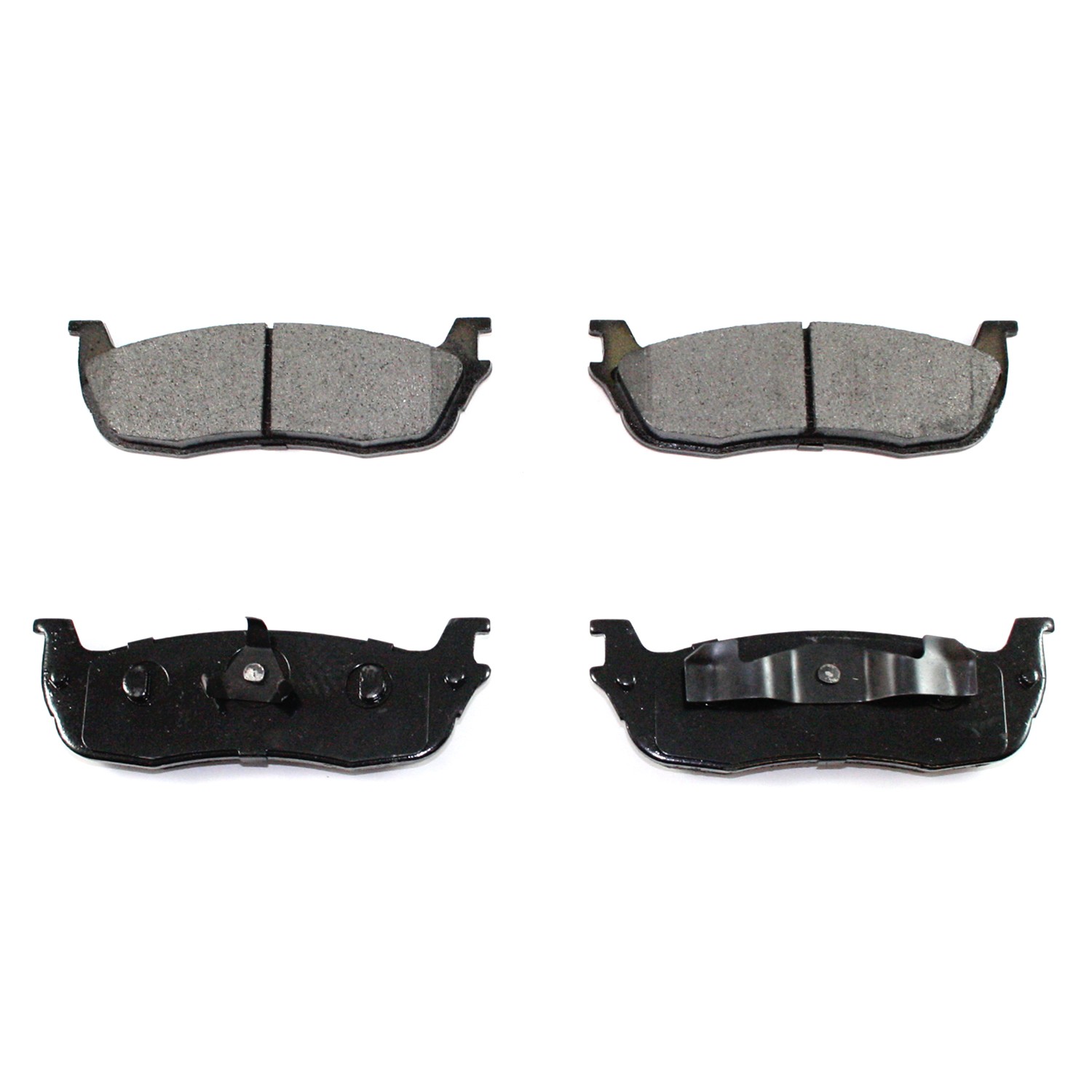 Shimmed, slotted and chamfered for maximum performance (where applicable)