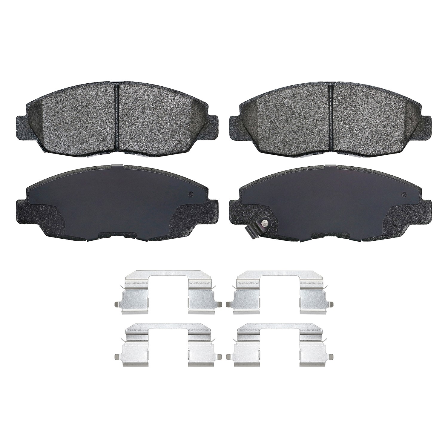 Shimmed, slotted and chamfered for maximum performance (where applicable)
