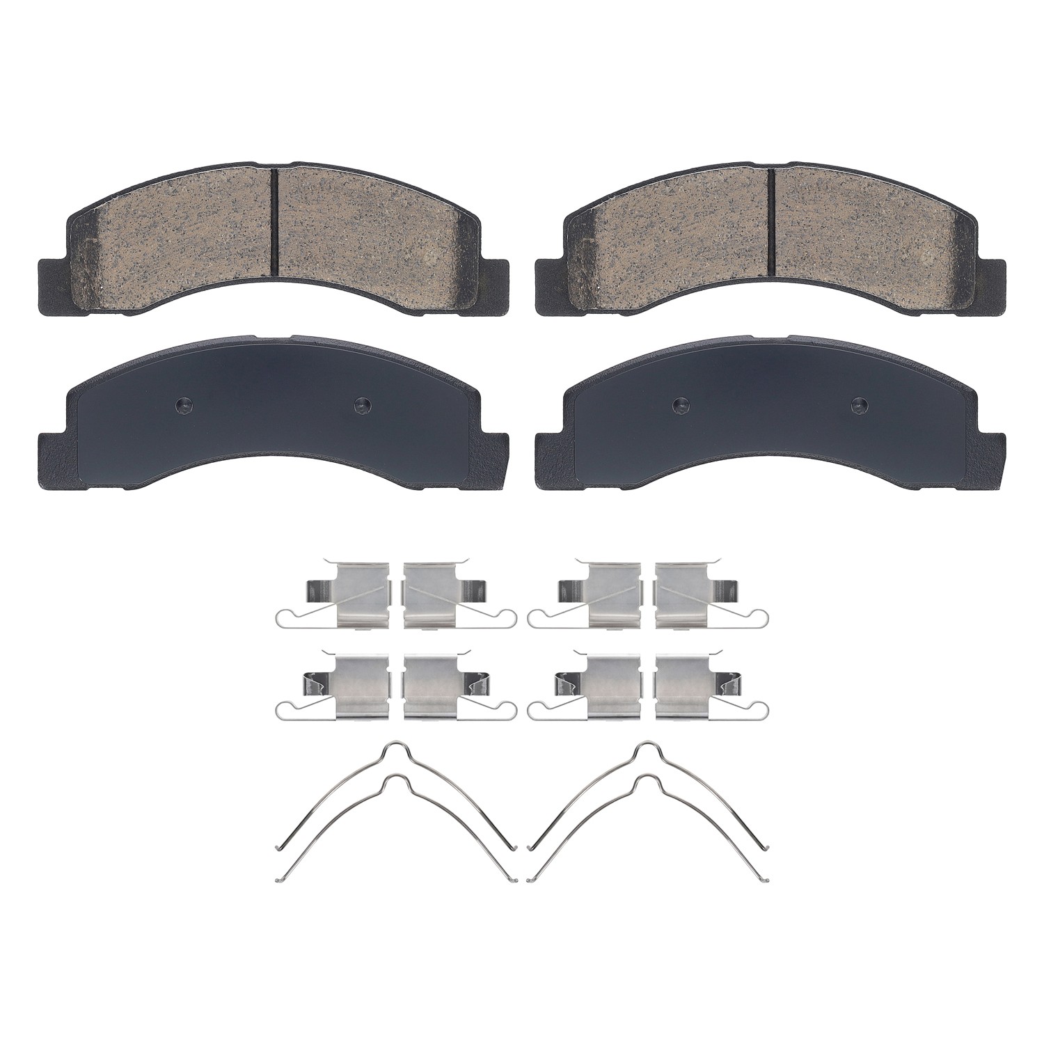 Shimmed, slotted and chamfered for maximum performance (where applicable)