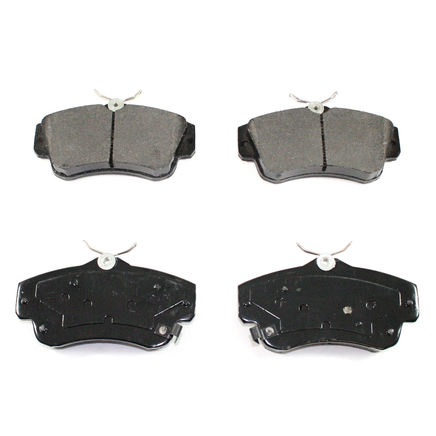 Shimmed, slotted and chamfered for maximum performance (where applicable)