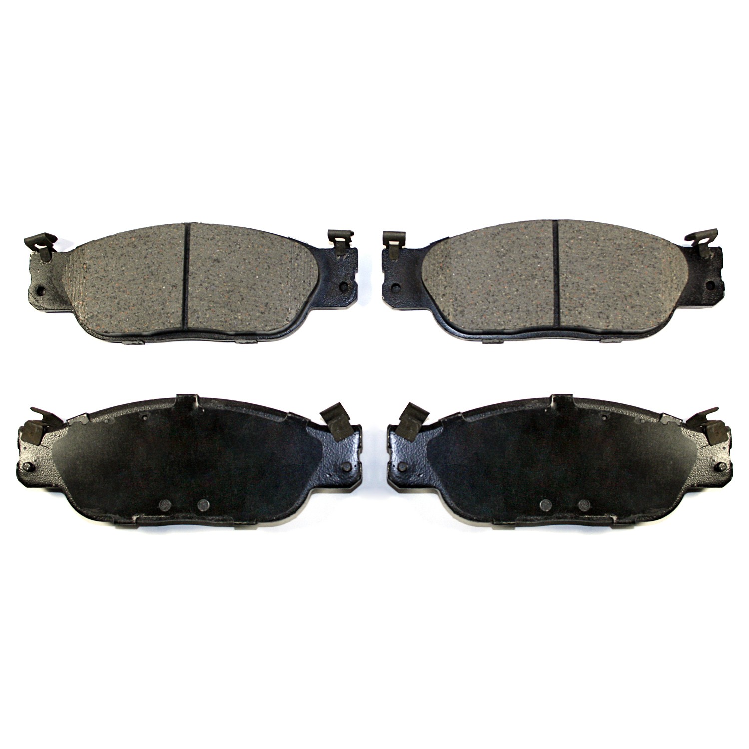 Shimmed, slotted and chamfered for maximum performance (where applicable)