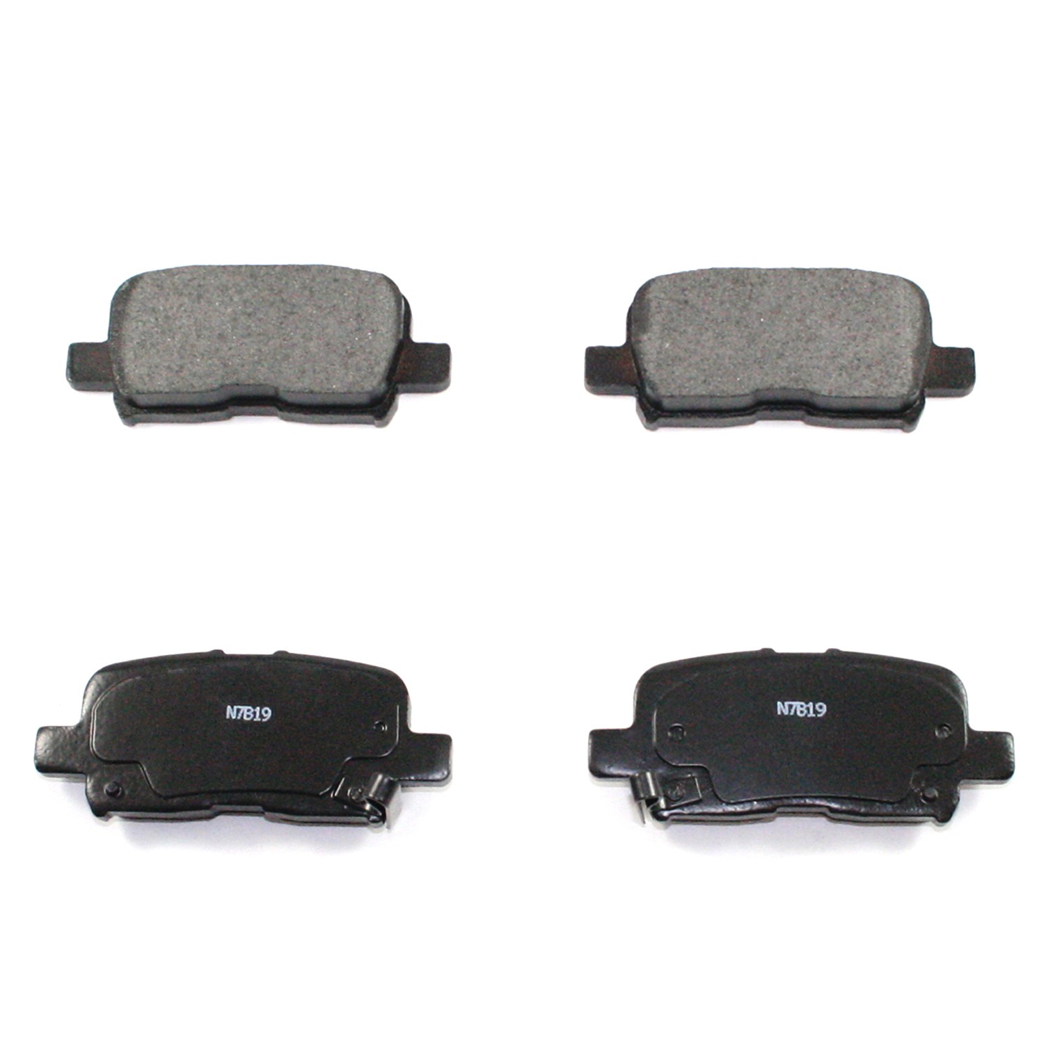 Shimmed, slotted and chamfered for maximum performance (where applicable)