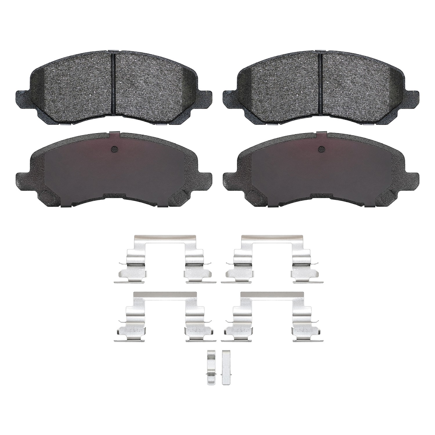 Shimmed, slotted and chamfered for maximum performance (where applicable)