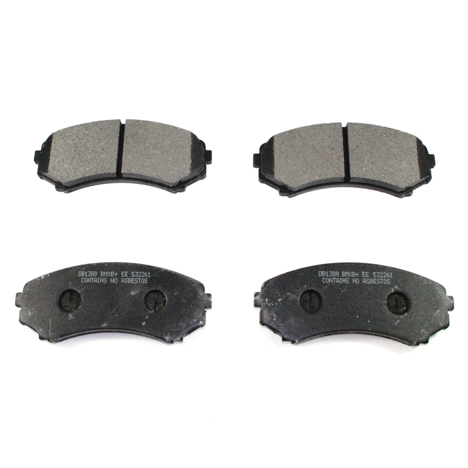 Shimmed, slotted and chamfered for maximum performance (where applicable)
