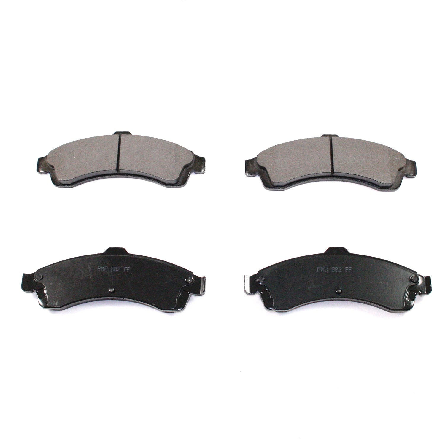 Shimmed, slotted and chamfered for maximum performance (where applicable)