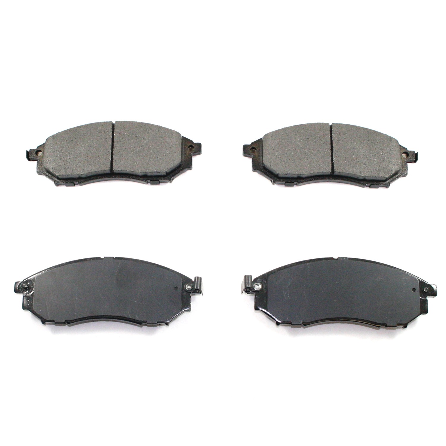 Shimmed, slotted and chamfered for maximum performance (where applicable)