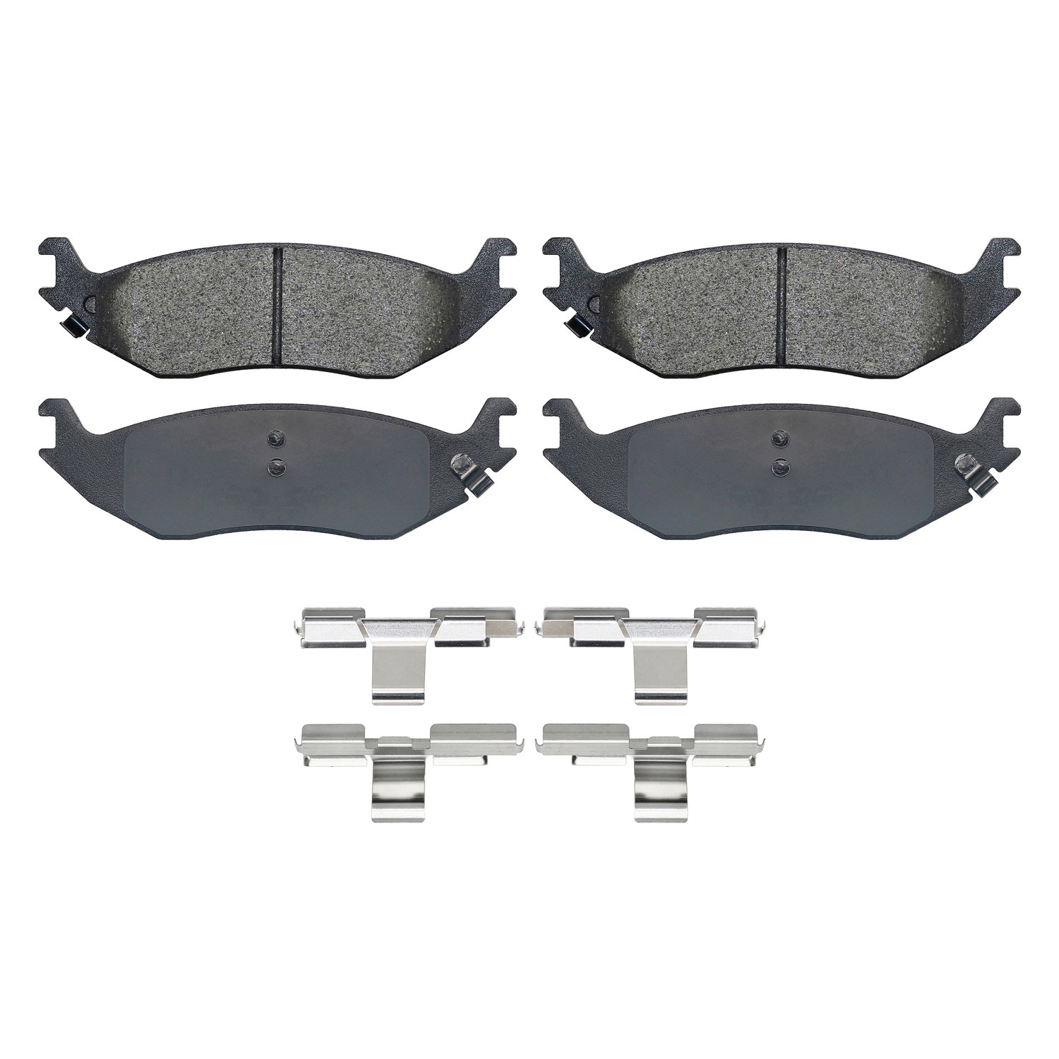 Shimmed, slotted and chamfered for maximum performance (where applicable)