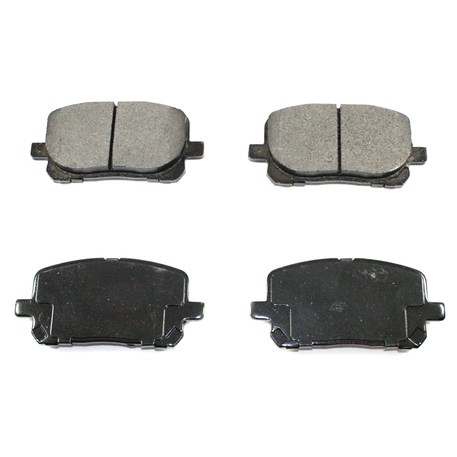Shimmed, slotted and chamfered for maximum performance (where applicable)
