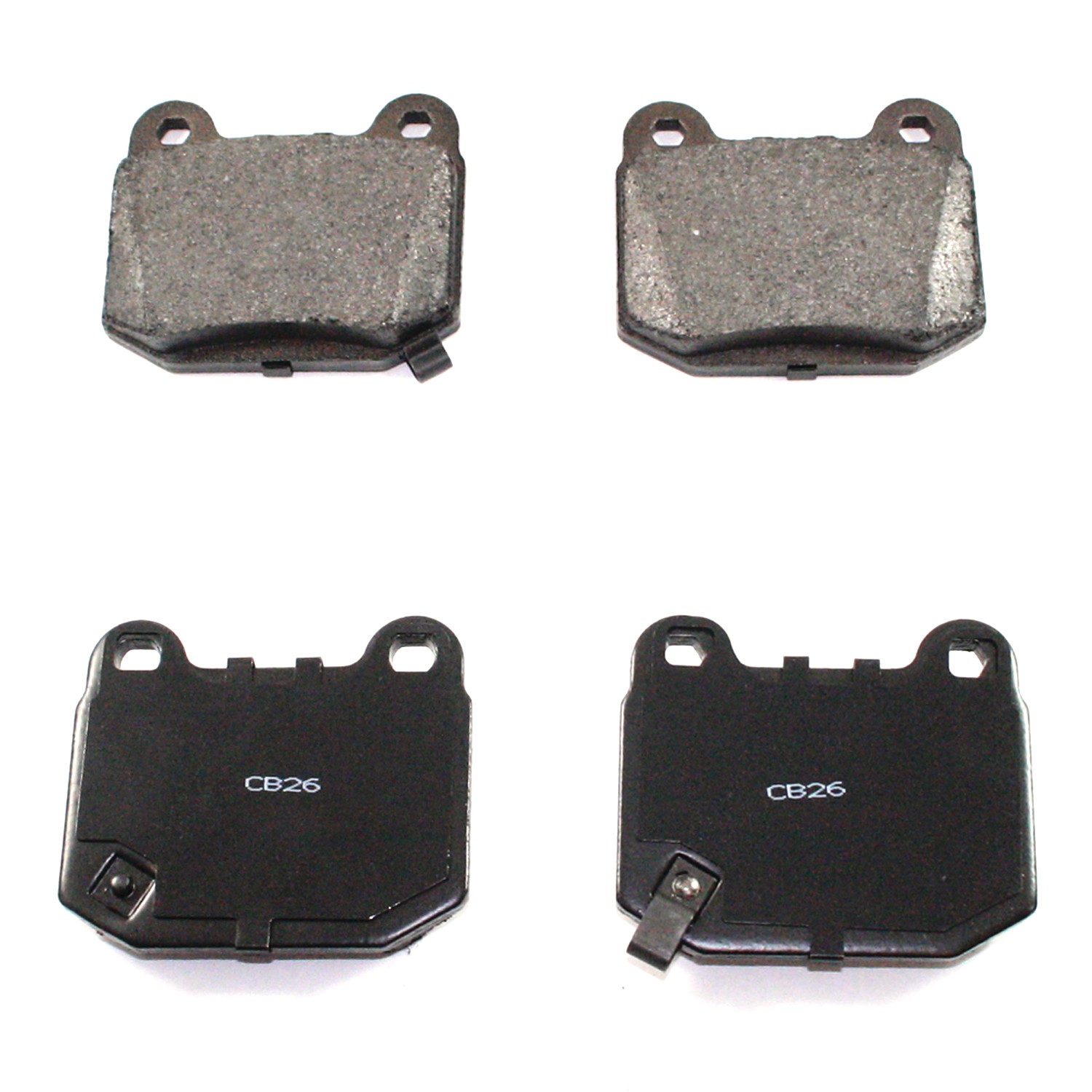 Shimmed, slotted and chamfered for maximum performance (where applicable)