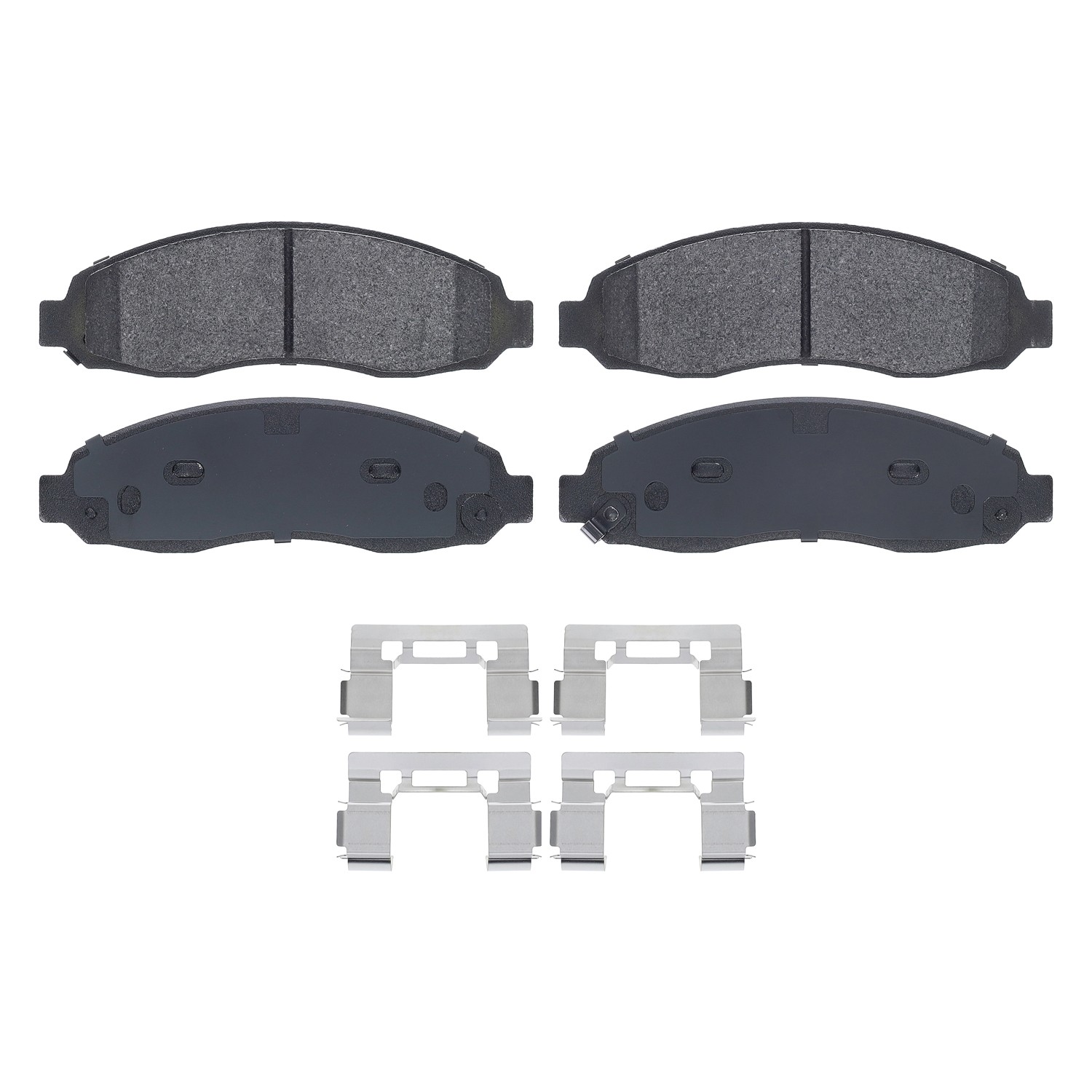 Shimmed, slotted and chamfered for maximum performance (where applicable)