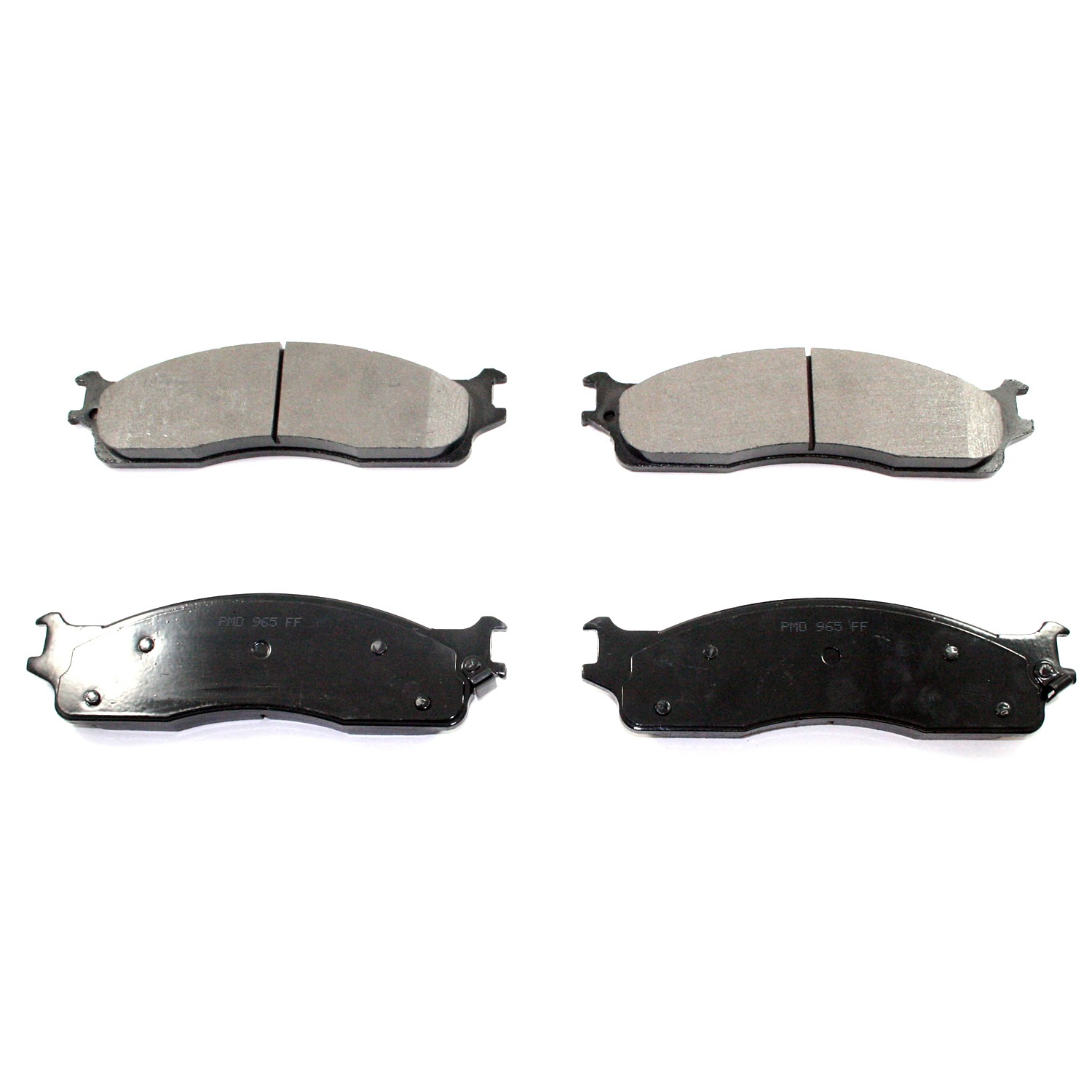 Shimmed, slotted and chamfered for maximum performance (where applicable)