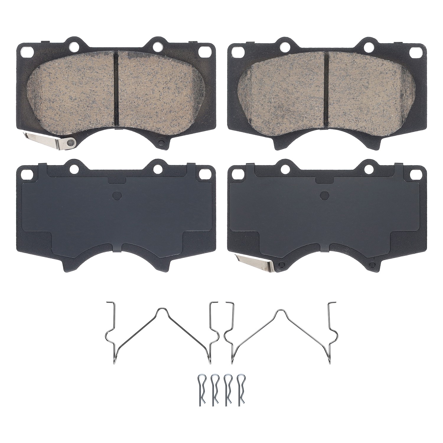 Shimmed, slotted and chamfered for maximum performance (where applicable)