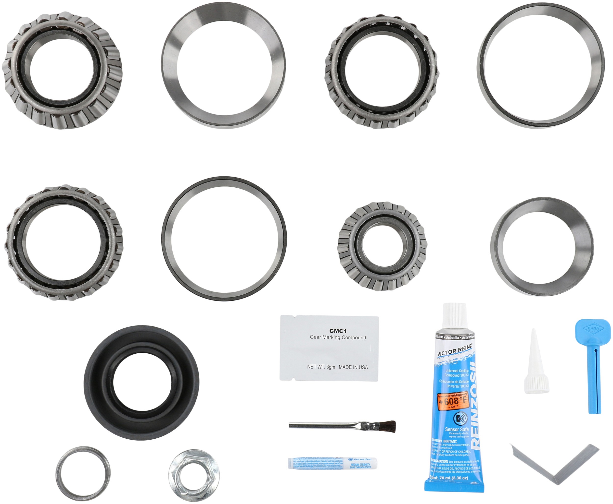 Standard Axle Differential Bearing and Seal Kit - Ford 9.75 Axle