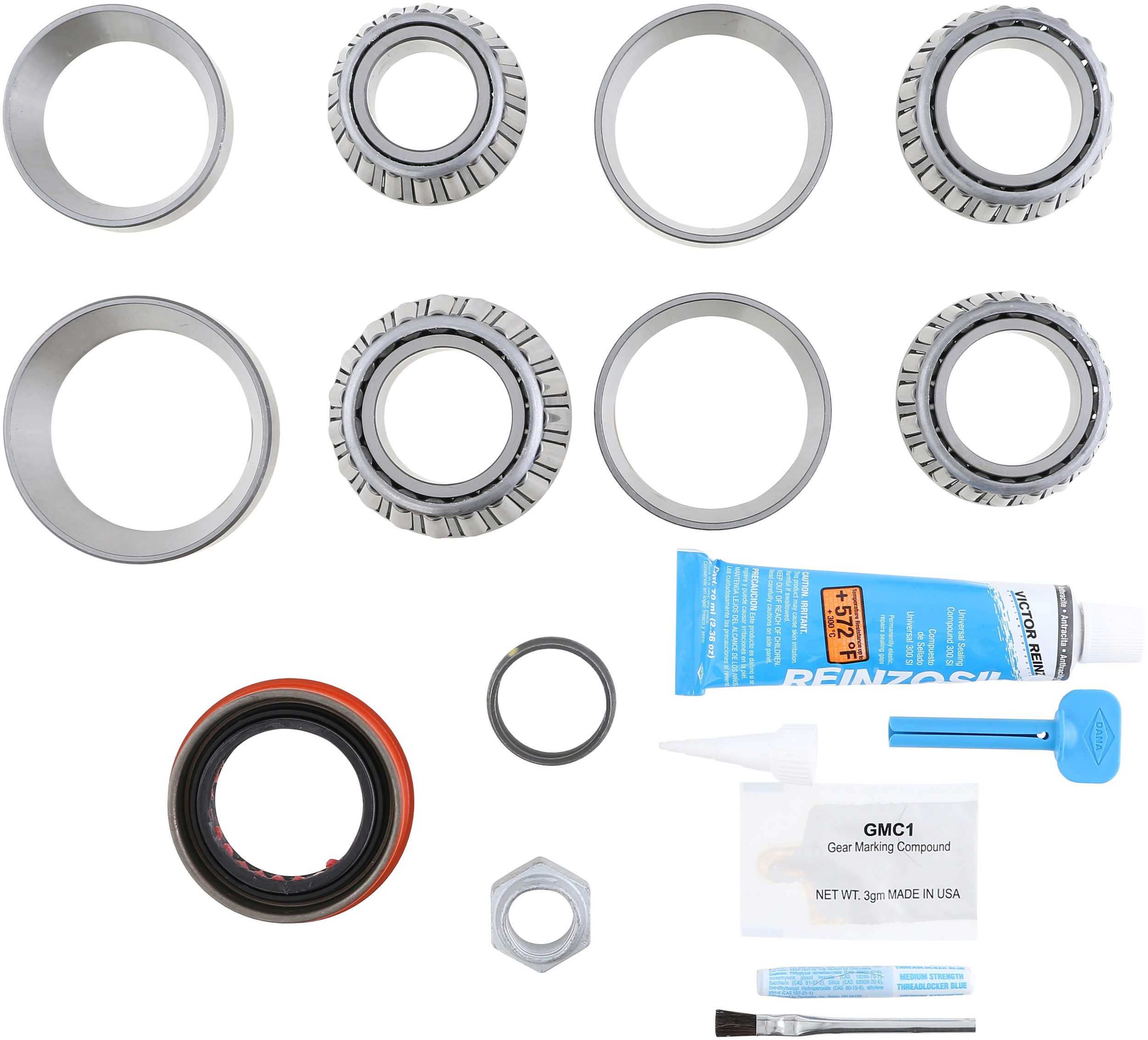 Standard Axle Differential Bearing and Seal Kit - GM 8.25 Axle