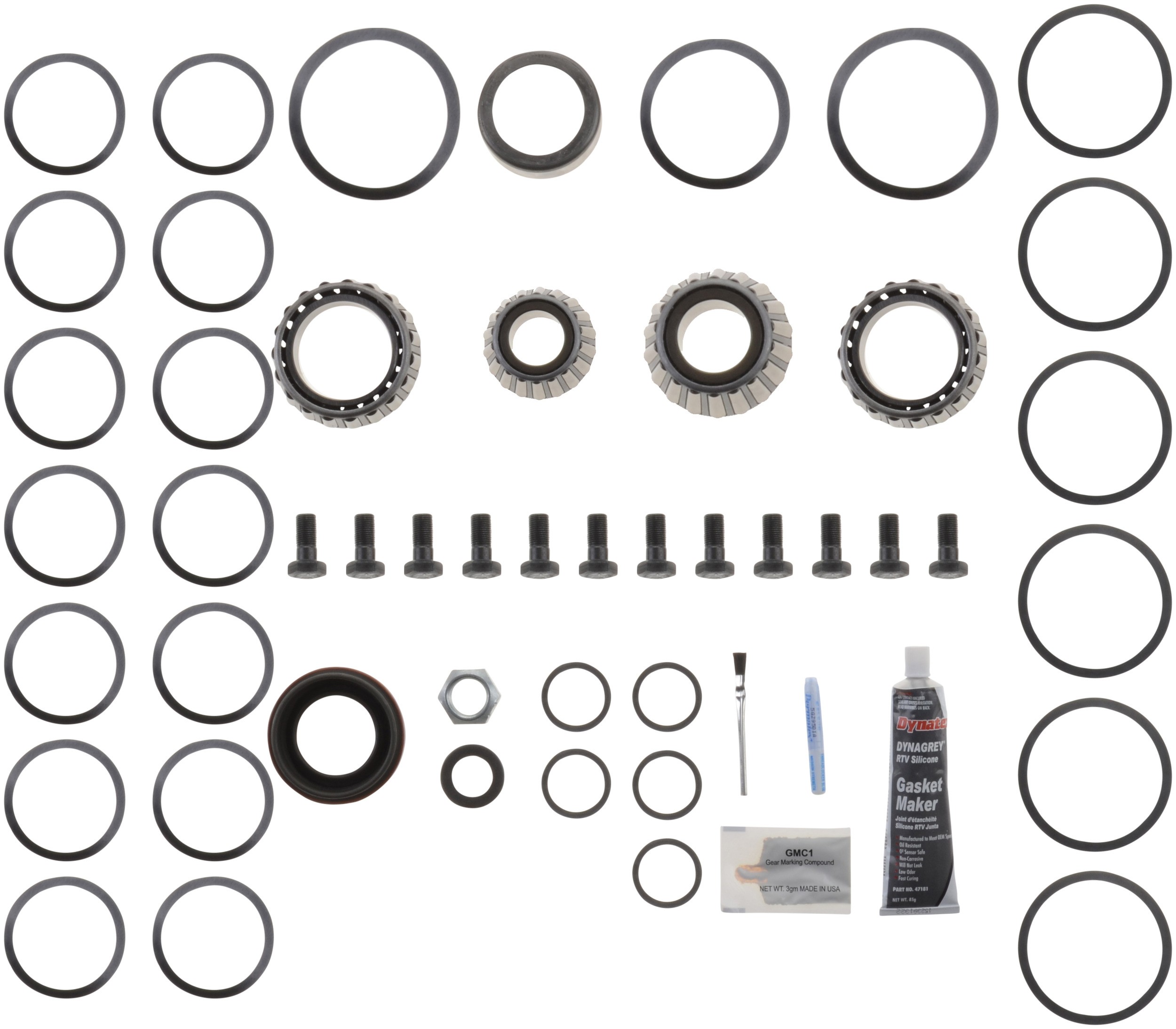 Master Overhaul Differential Bearing Kit; Dana 70