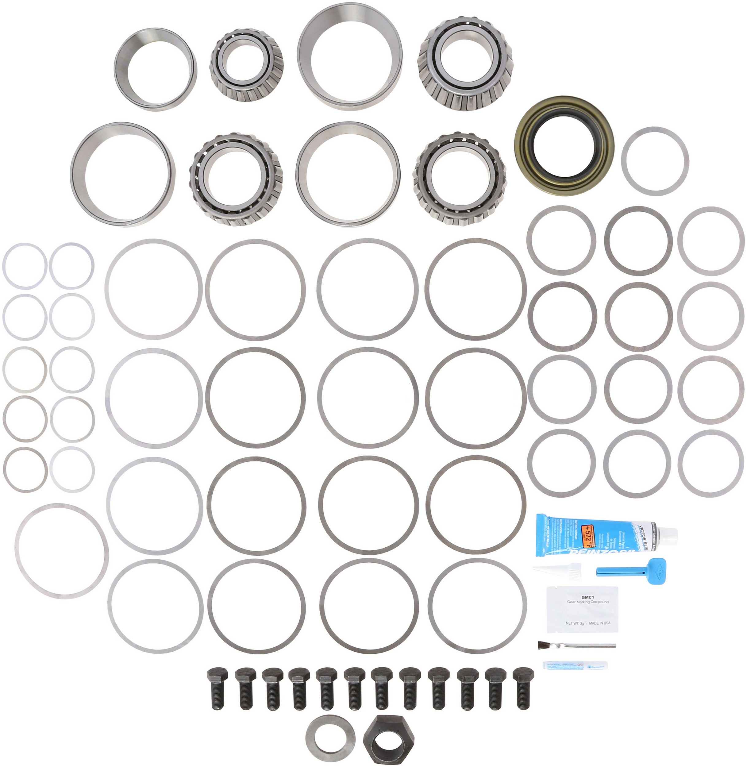 Master Overhaul Differential Bearing Kit; Dana 80
