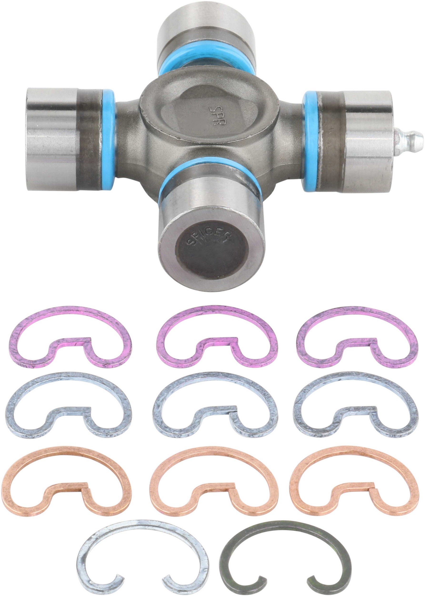 Universal Joint; Greaseable; Grease Zerk in Cap; 1410 Series