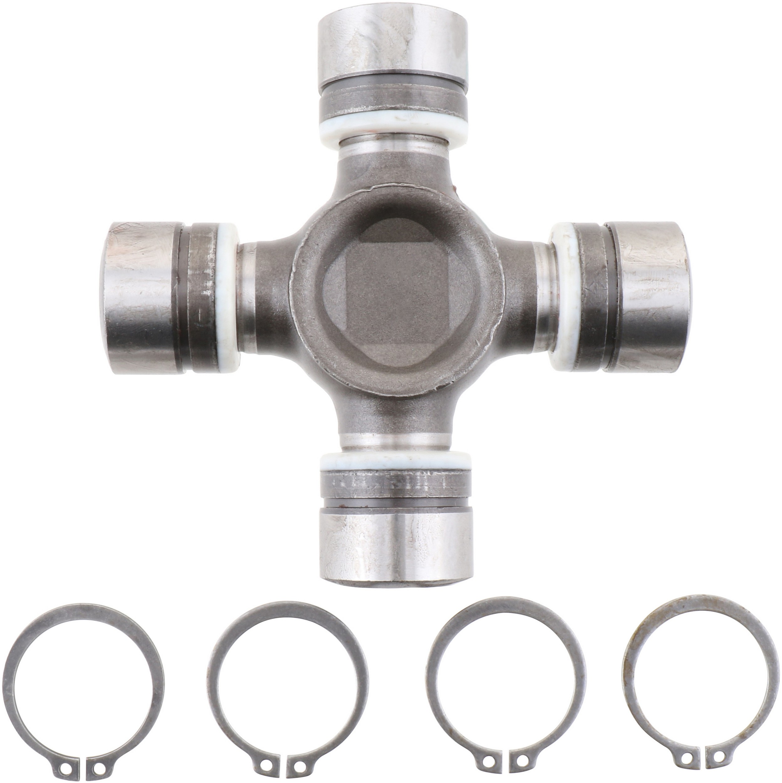 Universal Joint; Non-Greaseable; 1410 Series Inside Snap Ring Wheel Joint