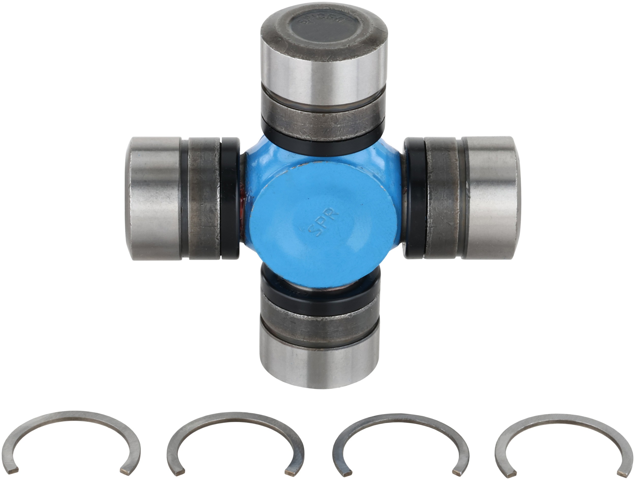 Axle Shaft U-Joint; Non-Greaseable; Blue Coated U-Joint Kit SPL55/1480 ISR WJ