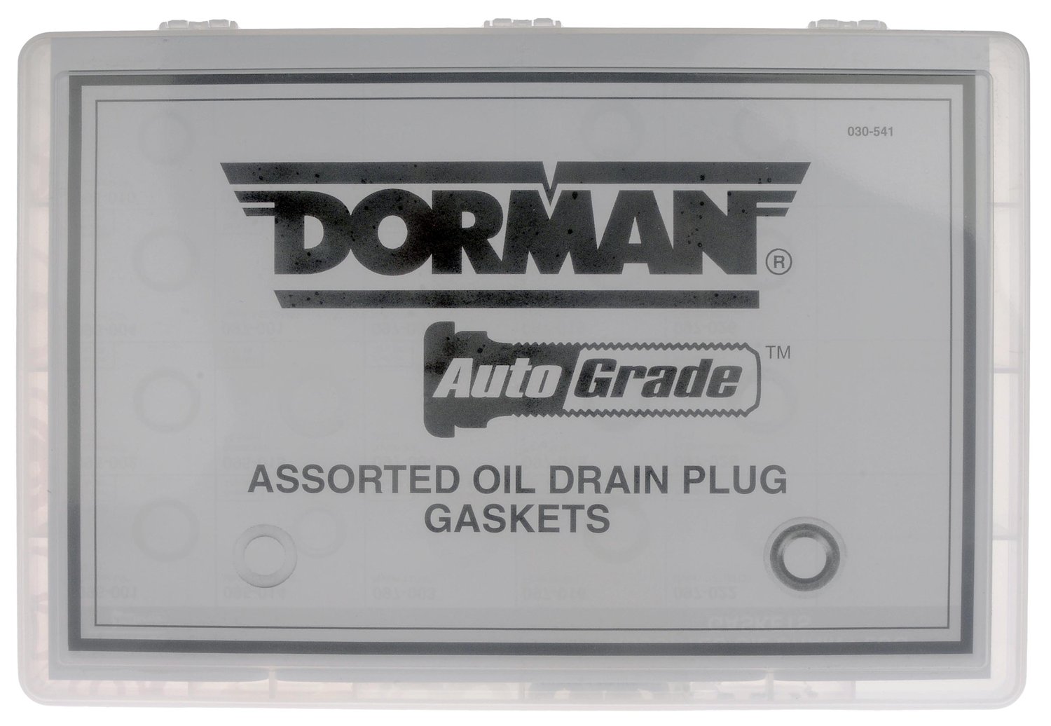 Dorman 115 Pc. Assorted Oil Drain Plug Gasket Tech Tray