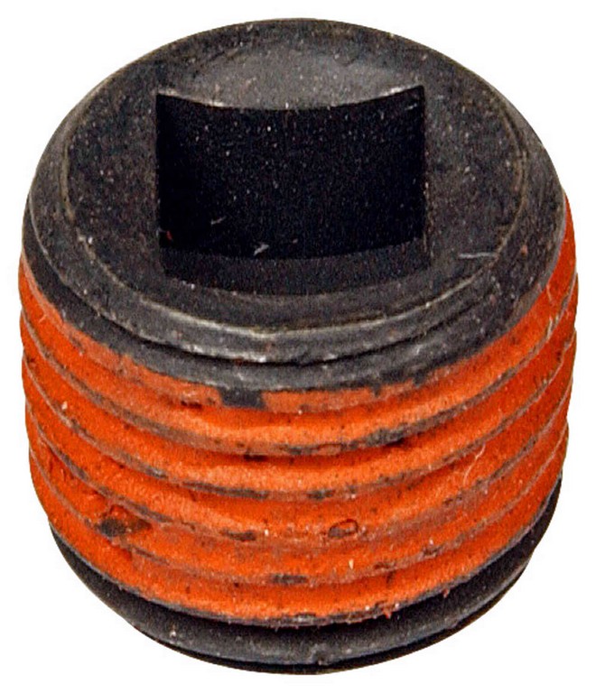 Pipe Plug C.S. Square 1/4-18 Npt, Head Size 1/4 In.