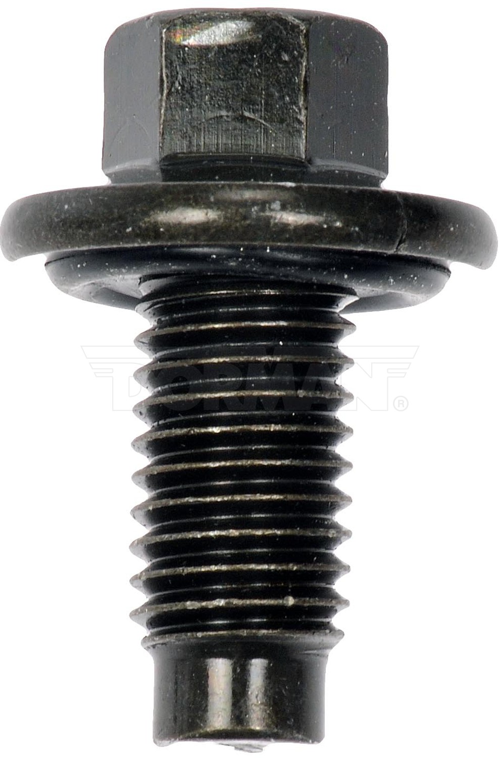 Oil Drain Plug Pilot Point W Inset Gasket M12-1.75, Head Size 13Mm