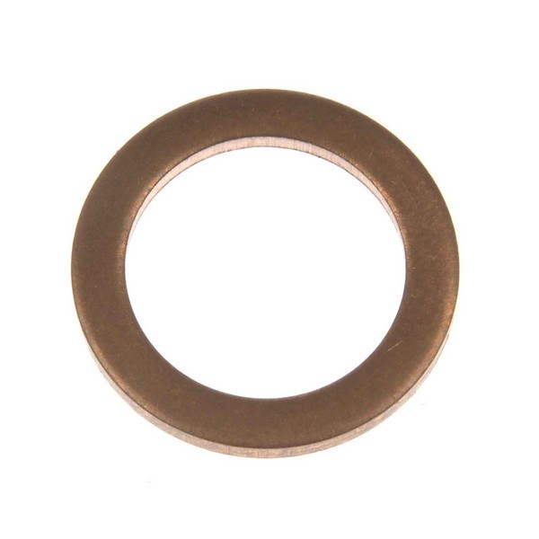 Copper Drain Plug Gasket, Fits M14, 9/16