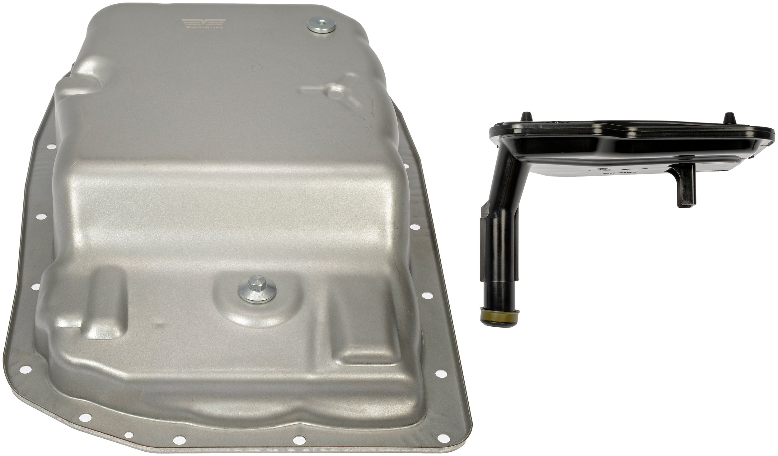 Transmission Oil Pan With Drain Plug