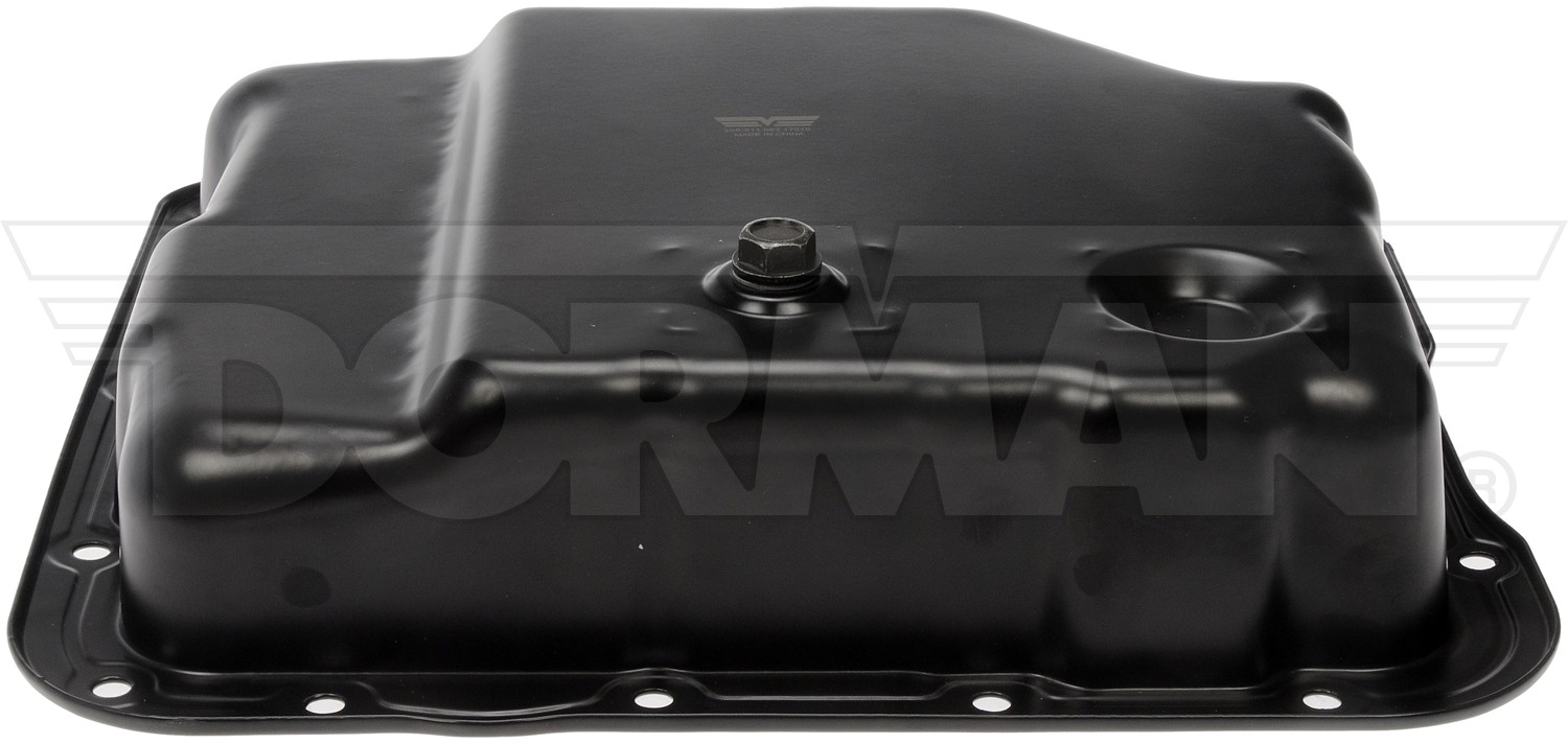 Transmission Pan With Drain Plug