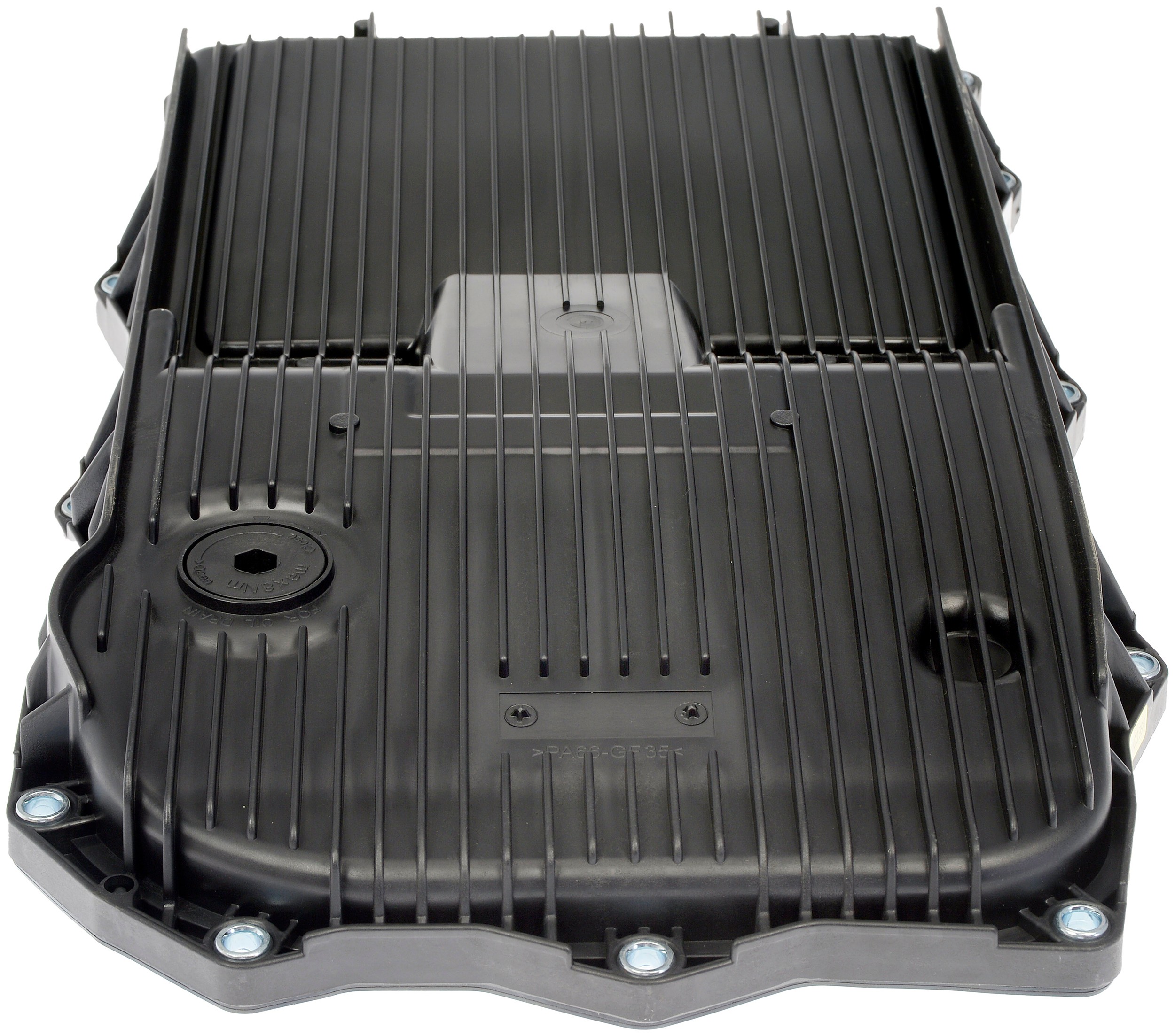 Transmission Pan With Drain Plug, Gasket And Bolts