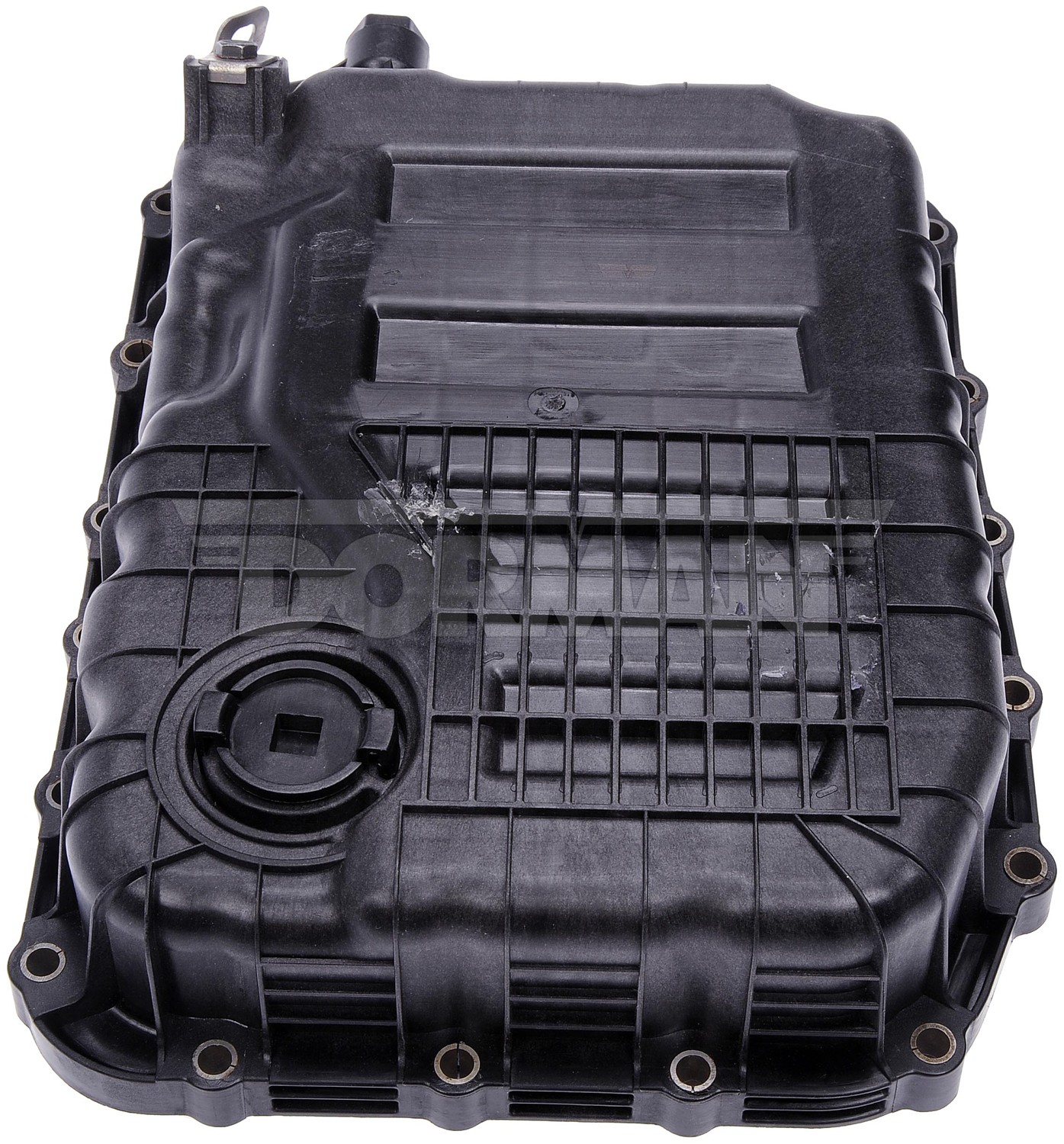Transmission Pan With Drain Plug And Gasket