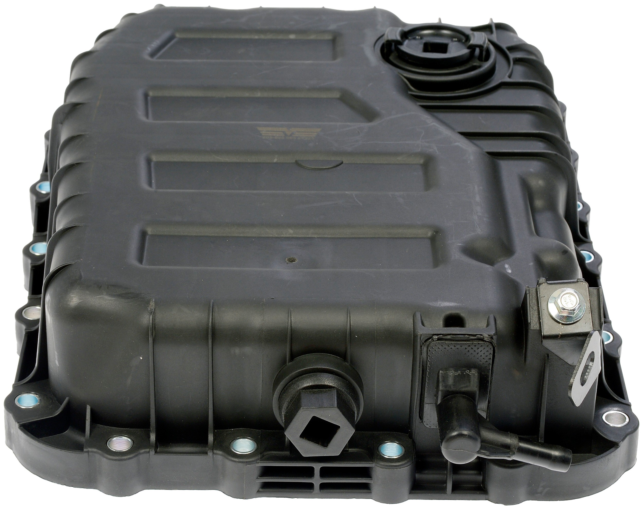 Transmission Oil Pan With Drain Plug