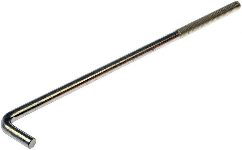 3/8-16X10 In. Hook End Battery Hold Down Bolt