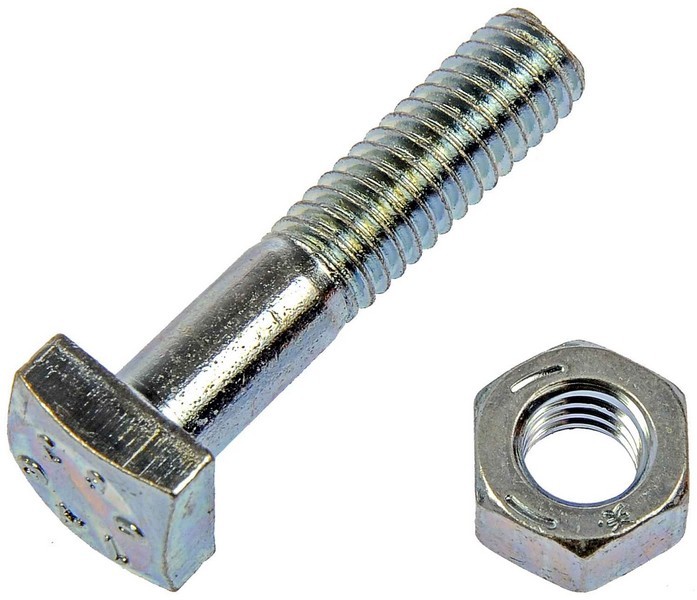 5/16-18 In. x 1-1/2 In. Square Head Battery Terminal Bolt With Hex Nut