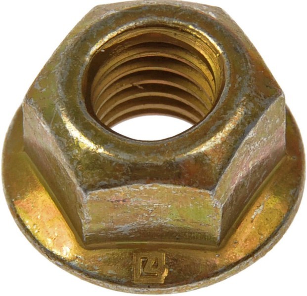 Torque Lock Flanged Nut-Class 10- Thread Size M8-1.25, Height 8.5mm