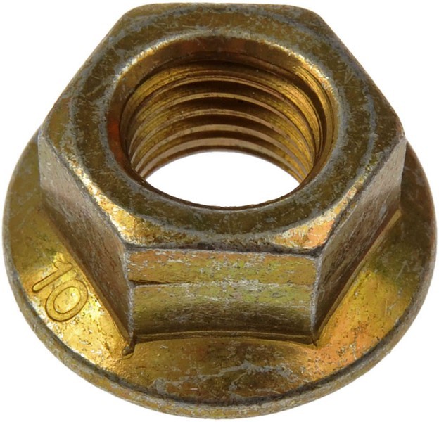 Torque Lock Flanged Nut-Class 10- Thread Size M12-1.75, Height 13mm