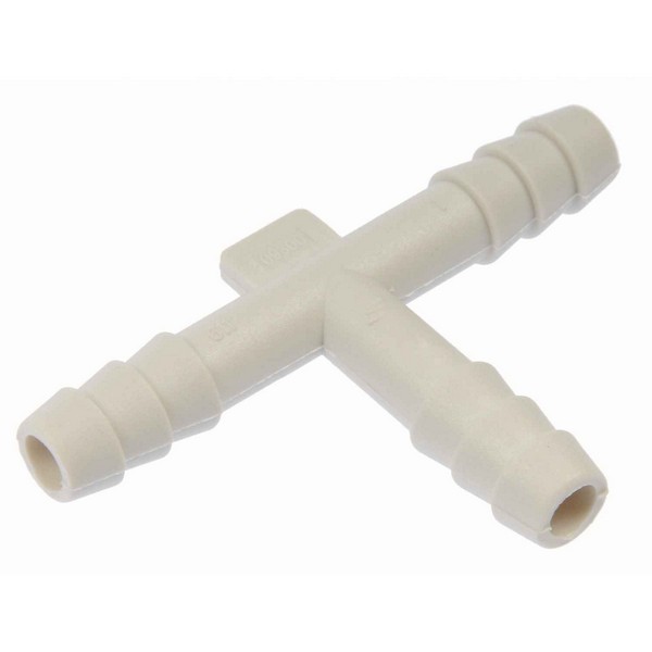 1/4 X 1/4 X 1/4 In. Hard Vacuum Tubing Tee