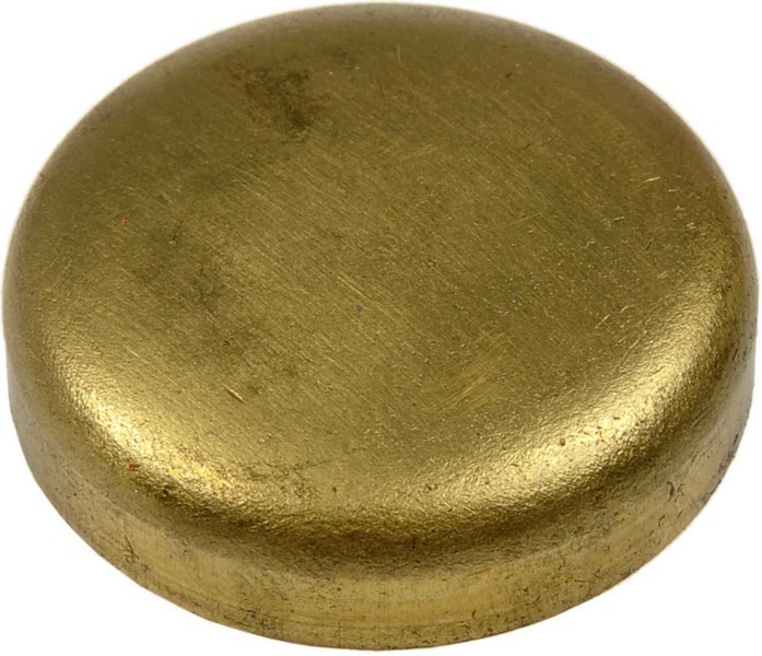 Brass Cup Expansion Plug 25.73mm SC, Height 0.270