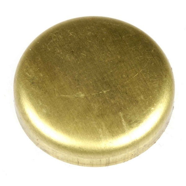Brass Cup Expansion Plug 1-1/4 In., SC, Height 0.260