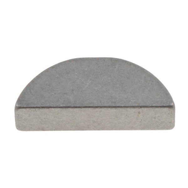 Woodruff Key-Width-3/16(.188) In., Length-47/64(.728) In., Height-19/64(.301) In