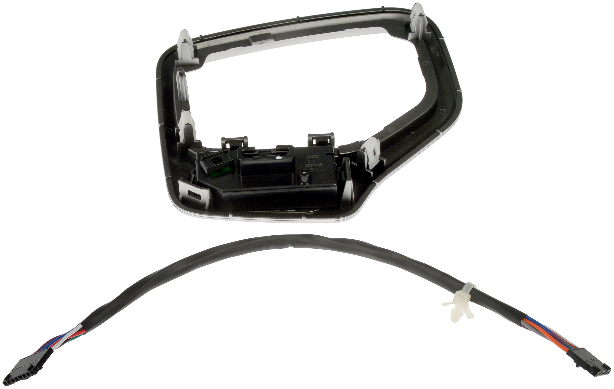 Shifter Bezel With Harness Kit - Silver