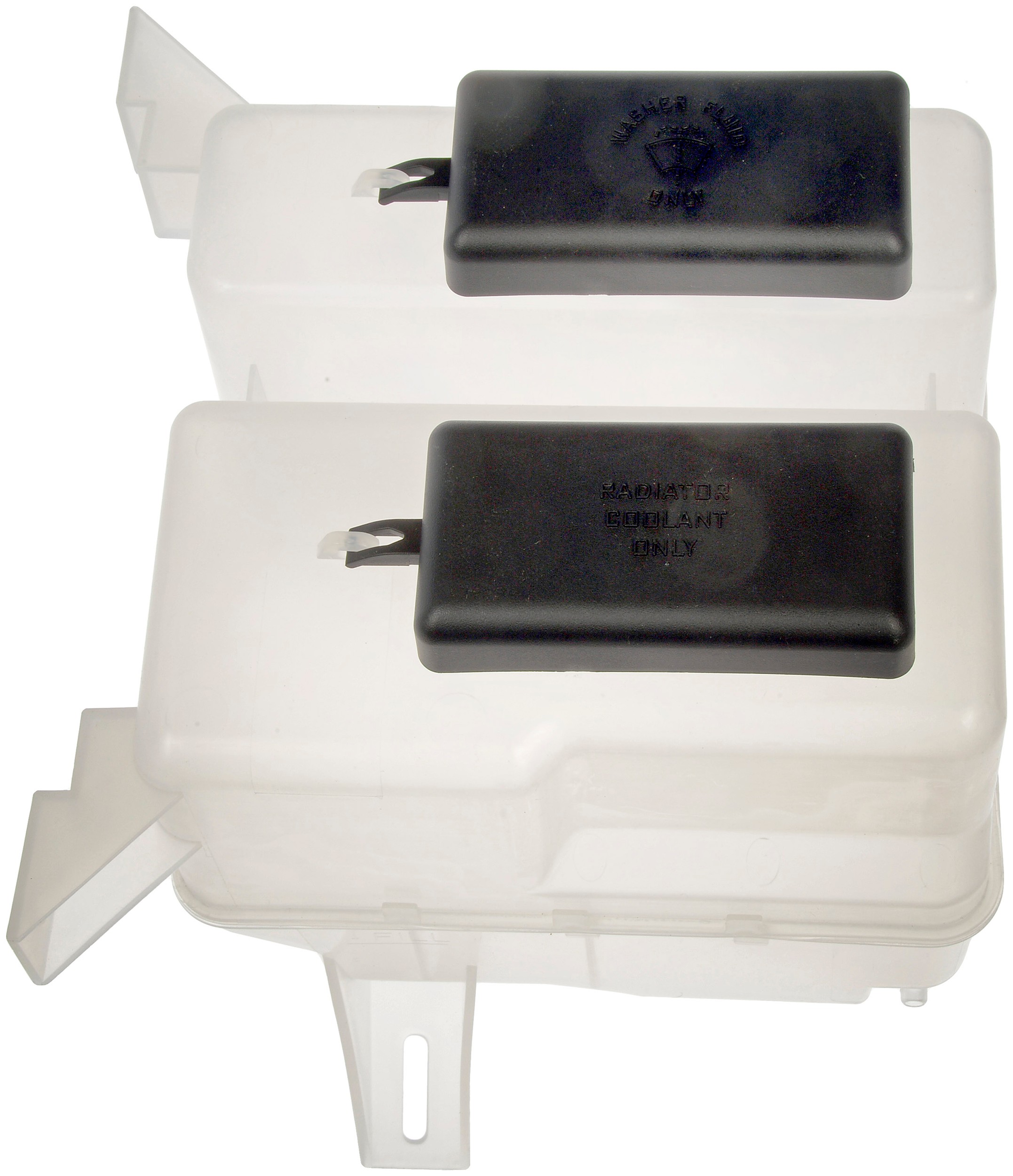 Coolant And Washer Fluid Reservoir Assembly