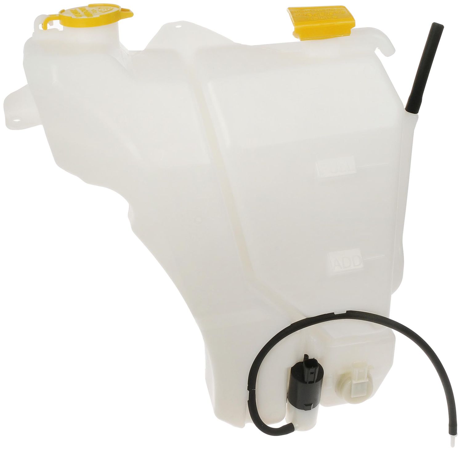 Coolant And Washer Fluid Reservoir Assembly