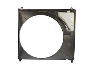 Fan Shroud With Integrated Coolant Reservoir