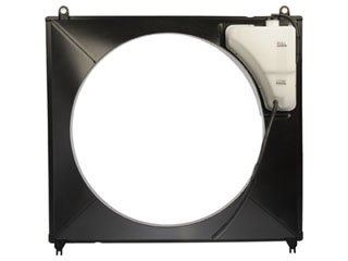 Fan Shroud With Integrated Coolant Reservoir