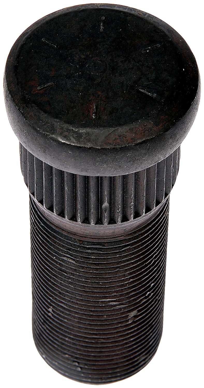 1 1/8 In.- 16 Serrated Stud- 1.247 In. Knurl, 3.1 In. Length