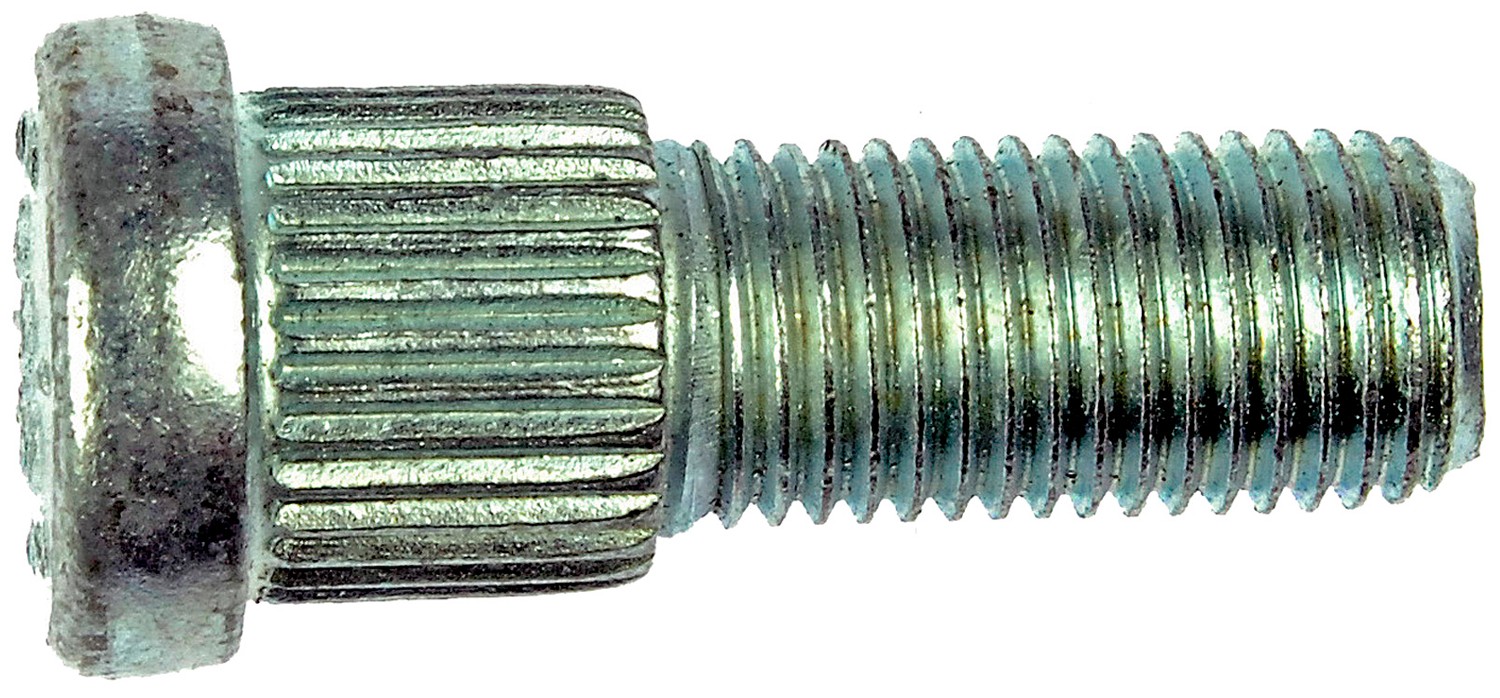 7/16-20 Serrated Wheel Stud - .570 In. Knurl, 1-3/8 In. Length