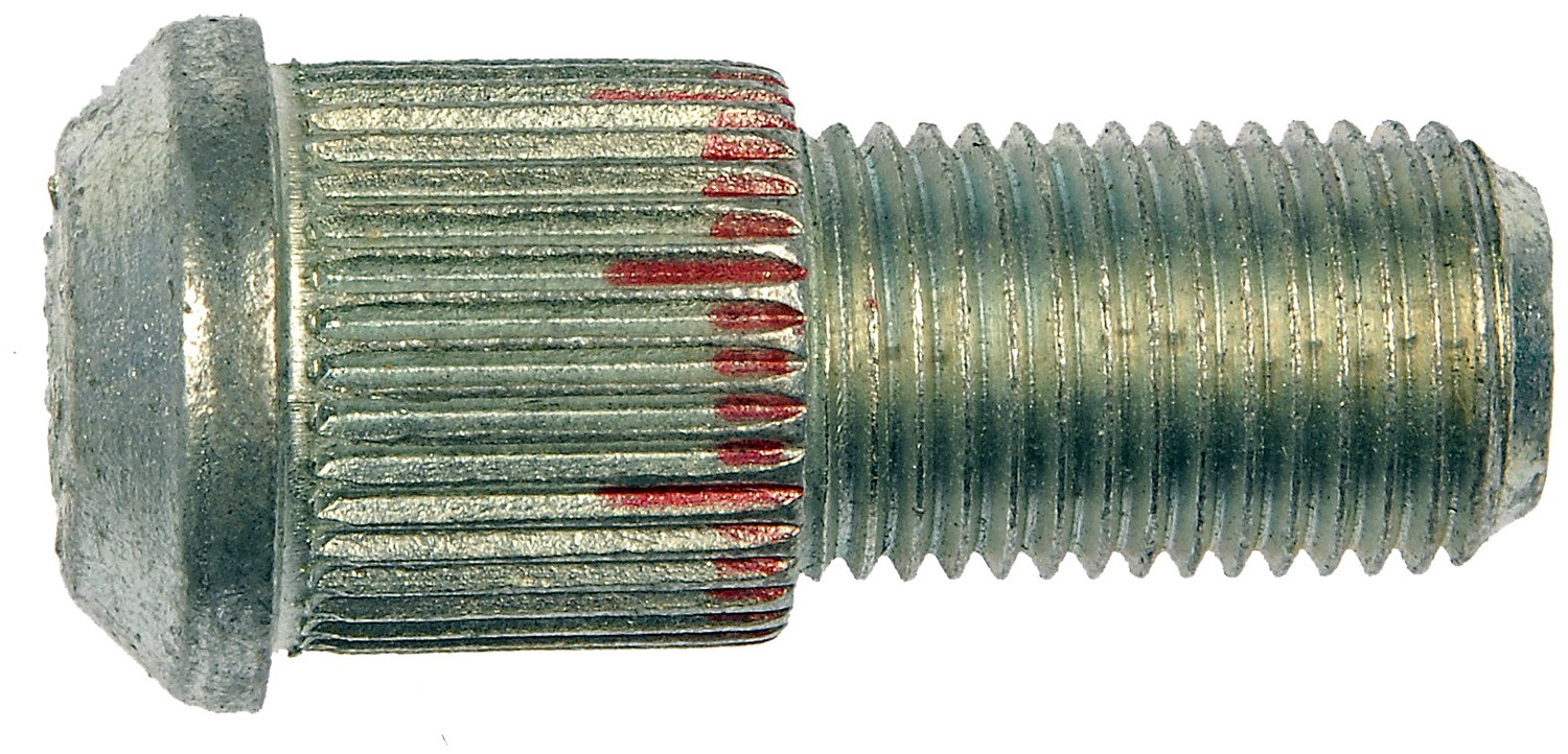 1/2-20 Serrated Wheel Stud - .618 In. Knurl, 1-3/8 In. Length